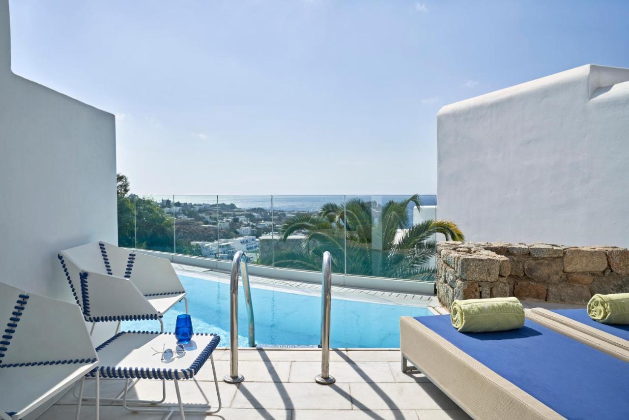 Myconian Ambassador Relais&Chateaux Platys Gialos  Bagian luar foto