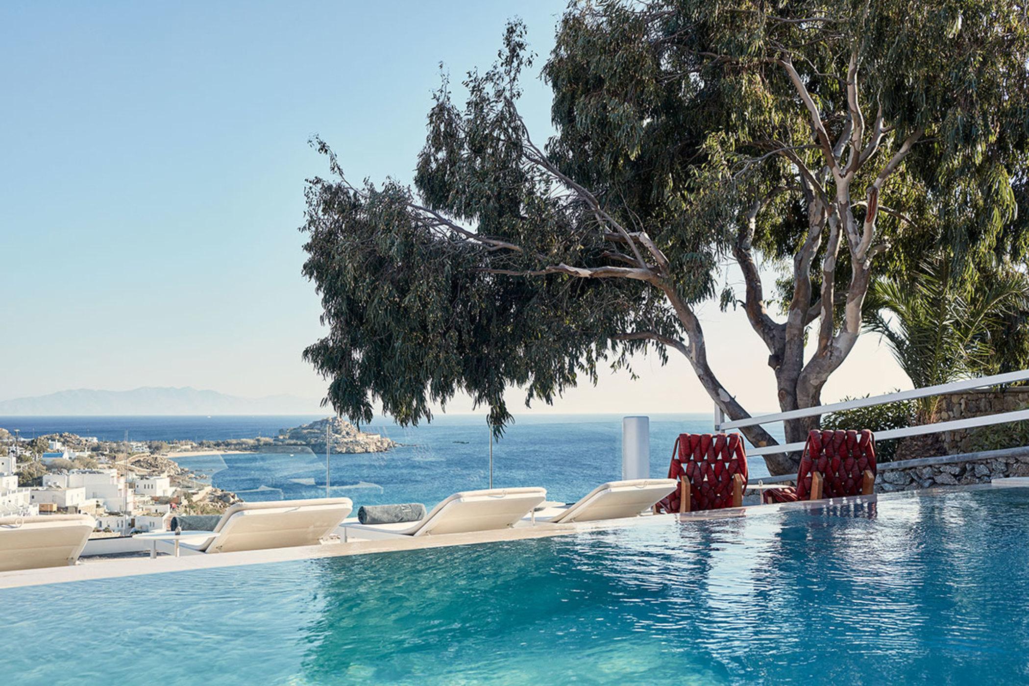 Myconian Ambassador Relais&Chateaux Platys Gialos  Bagian luar foto