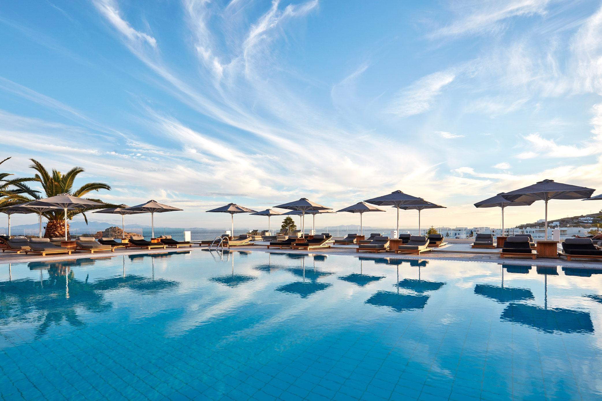 Myconian Ambassador Relais&Chateaux Platys Gialos  Bagian luar foto