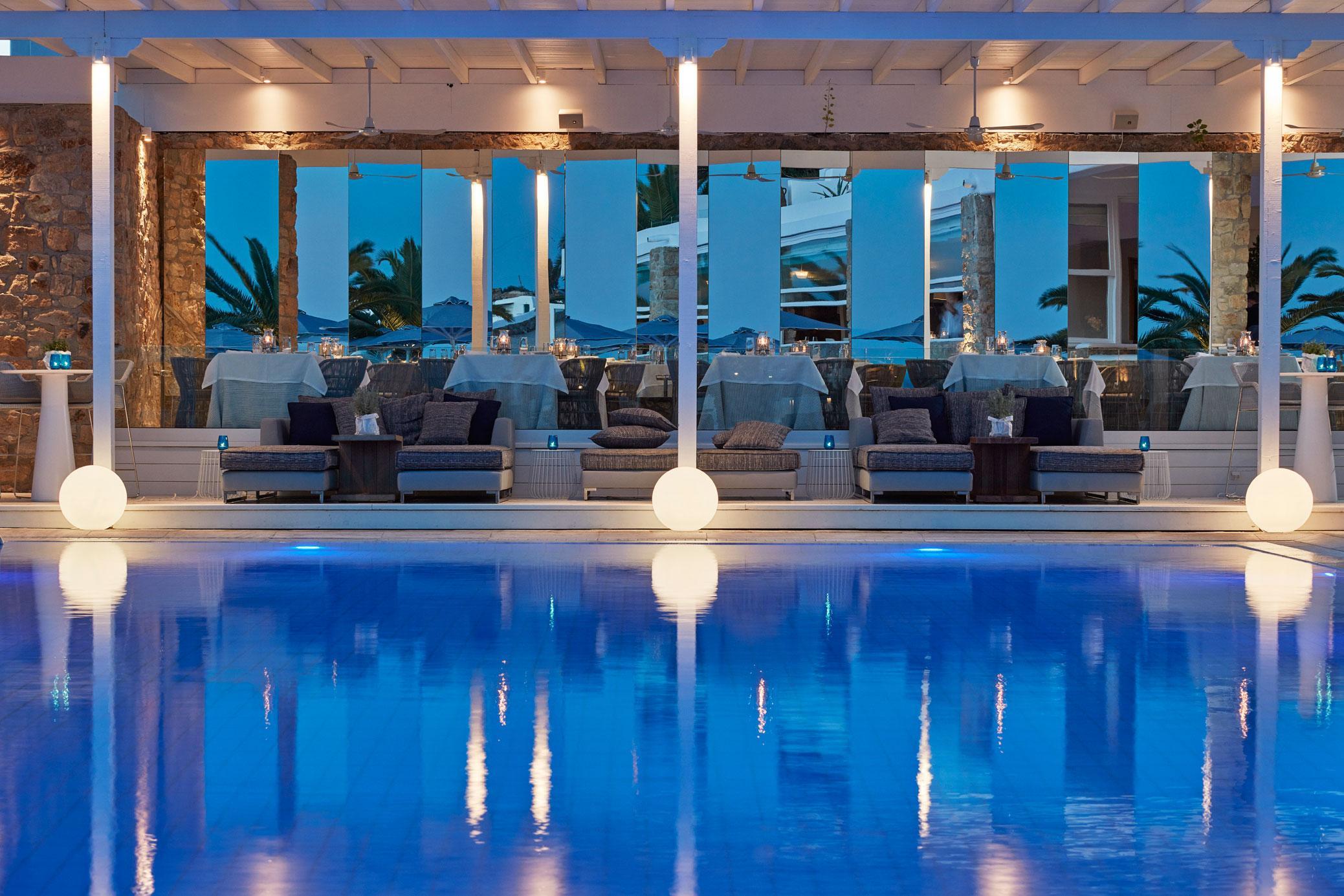 Myconian Ambassador Relais&Chateaux Platys Gialos  Bagian luar foto