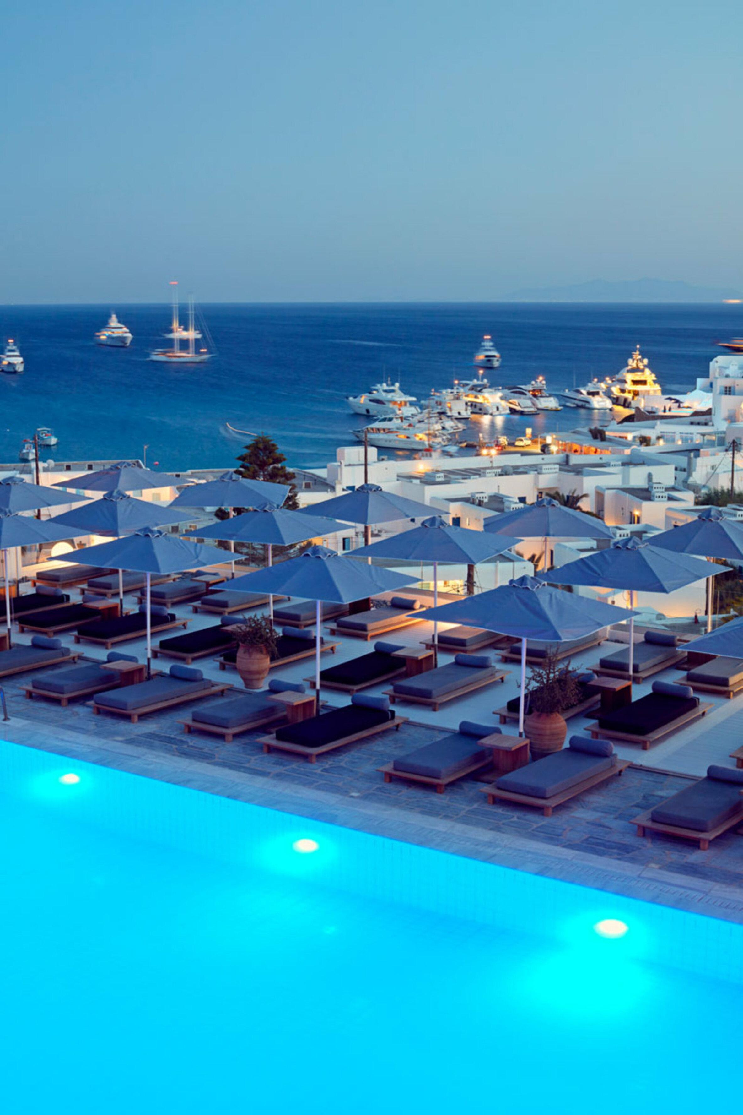 Myconian Ambassador Relais&Chateaux Platys Gialos  Bagian luar foto