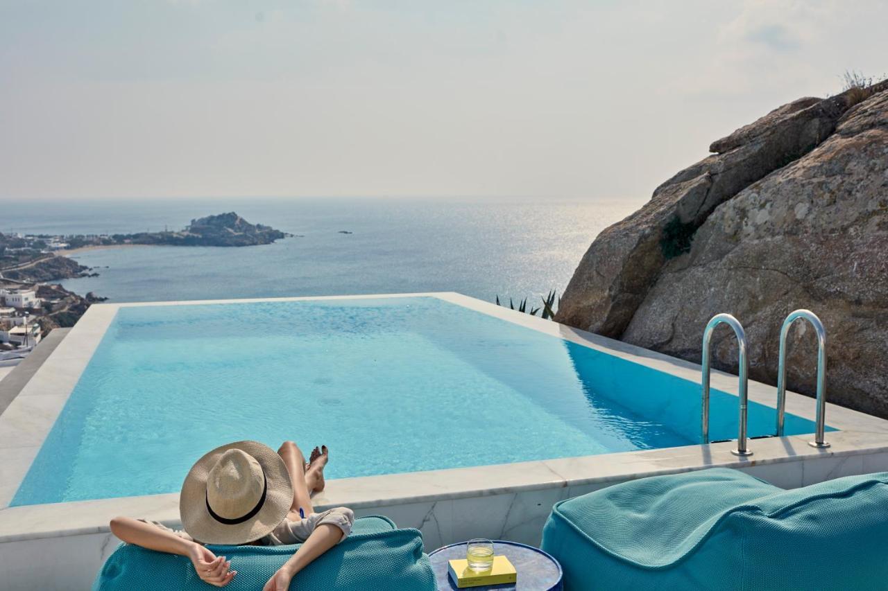 Myconian Ambassador Relais&Chateaux Platys Gialos  Bagian luar foto